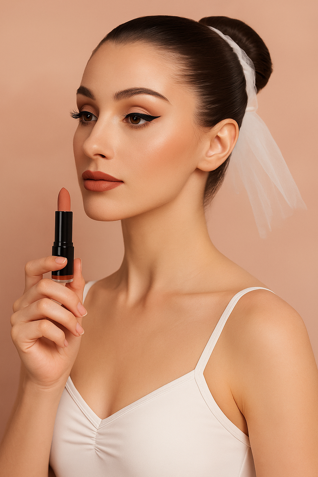 Lipstick Matte - Peach Glow